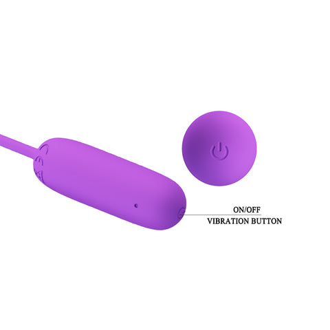 Pretty Love Joyce Vibrating Love Egg Purple 665