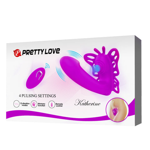 Pretty Love G-Spot Clit Vibe Katherine Purple - 849W