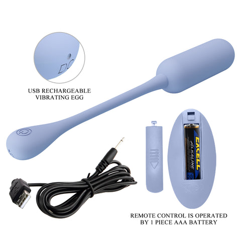 Pretty love Lechies 5 Egg Vibe Blue BI-014867W-A5