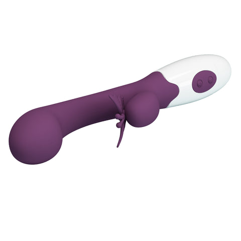 Pretty Love Butterfly Kiss Rabbit Vibrator BI-014927-A2