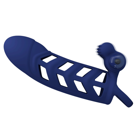 Pretty Love Altaf Silicone Vibrating Penis Sleeve BI-026237-3