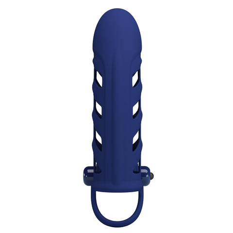 Pretty Love Altaf Silicone Vibrating Penis Sleeve BI-026237-3