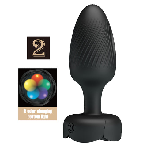 Pretty Love Varian 2 Vibrating Butt Plug with LED Lights BI-040182