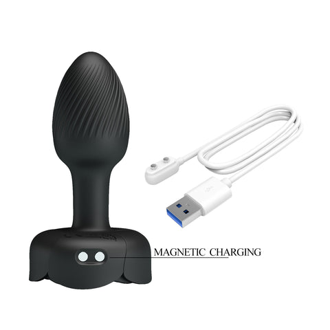 Pretty Love Olman 4 Vibrating Butt Plug with LED Lights BI-040184