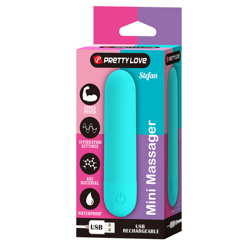 Pretty Love Stefan Bullet Teal BI-300085-1