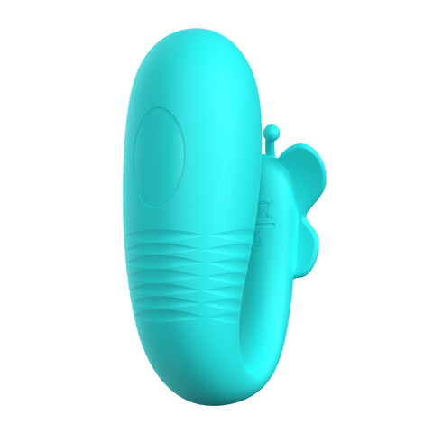 Pretty Love Remi Butterfly Vibrator Teal Bi-300093 W