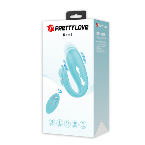Pretty Love Remi Butterfly Vibrator Teal Bi-300093 W