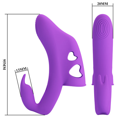 Pretty Love Jordin Honey Finger Vibe BI-300096