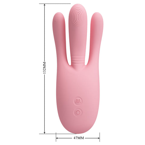 Pretty Love Diego Clitoral Vibrator Pink BI-300099
