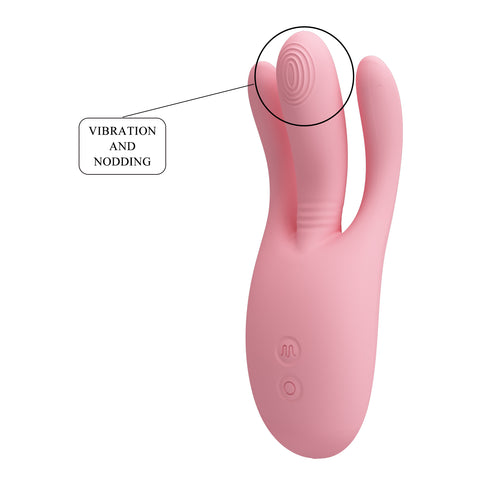 Pretty Love Diego Clitoral Vibrator Pink BI-300099