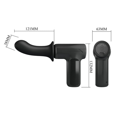 Pretty Love Massage Gun Black BW-055029