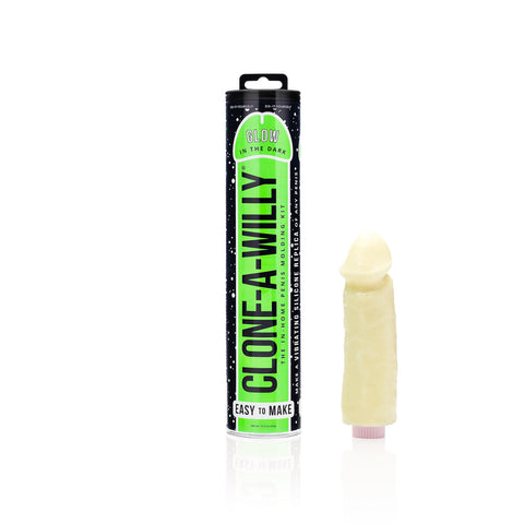 Clone-A-Willy Vibrating DIY Dildo Kit Green Glow in The Dark