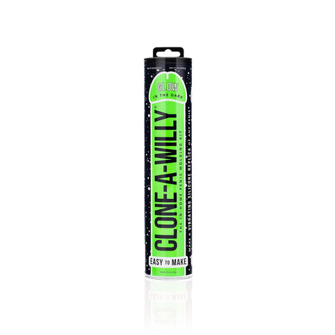 Clone-A-Willy Vibrating DIY Dildo Kit Green Glow in The Dark
