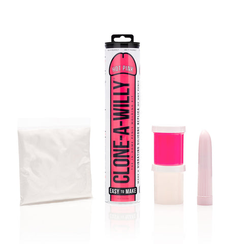 Clone-A-Willy Vibrating DIY Dildo Kit Hot Pink