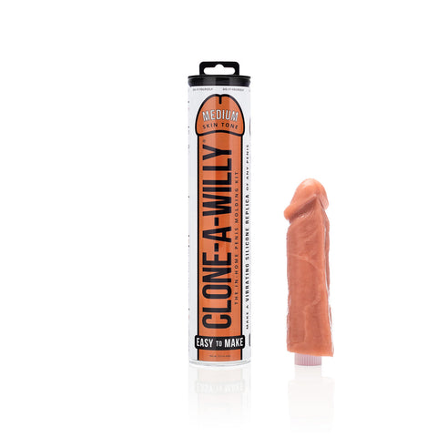 Clone-A-Willy Vibrating DIY Dildo Kit Medium Skin Tone