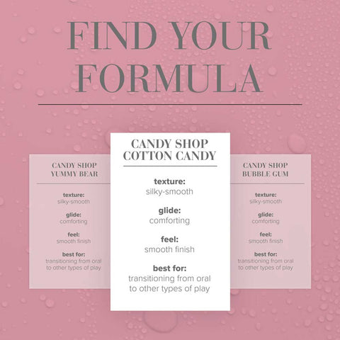 JO Candy Shop Cotton Candy Flavoured Lube 60ml