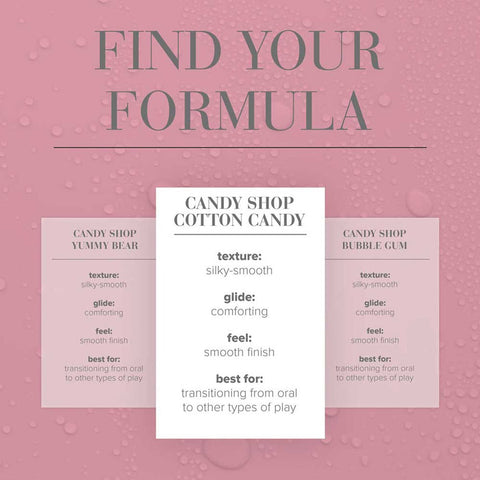 JO Candy Shop Cotton Candy Flavoured Lube 5ml