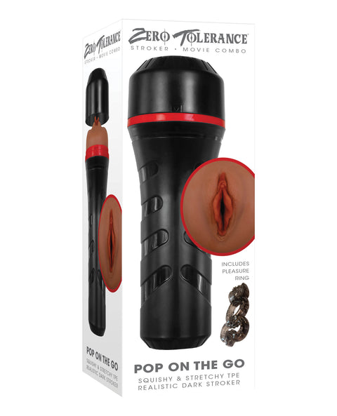 Zero Tolerance Pop On The Go Masturbator Dark