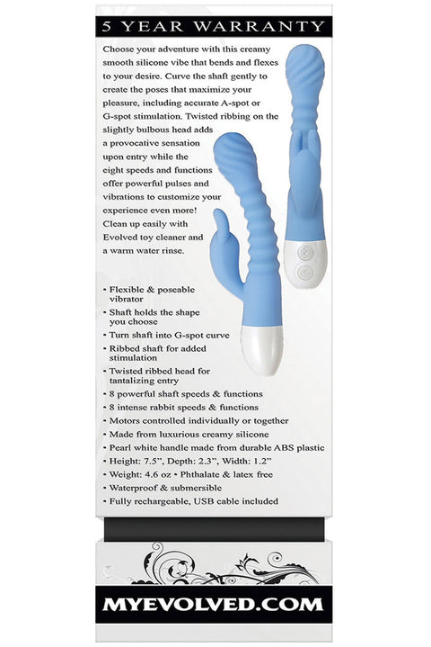 Evolved Bendy Bunny Rechargeable Rabbit Vibe