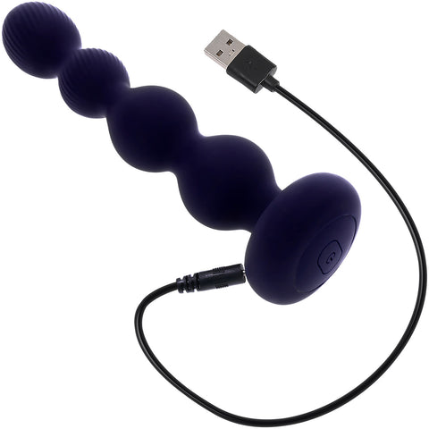 Evolved Pleasure Orbit Vibrating Anal Beads
