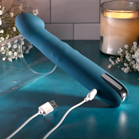 Evolved Queen of All Trades Beaded Thrusting Vibrator