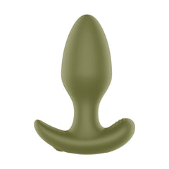 Forto Vibrating Anal Plug Green