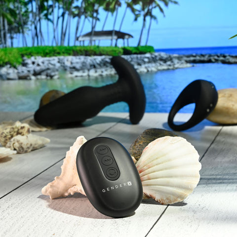 Gender X Teamwork Butt Plug and Cock Ring