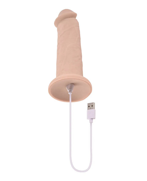 Evolved 7" Girthy Vibrating Dong Light