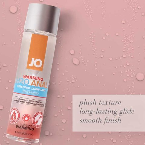 JO Anal H2O Warming Lube 120ml