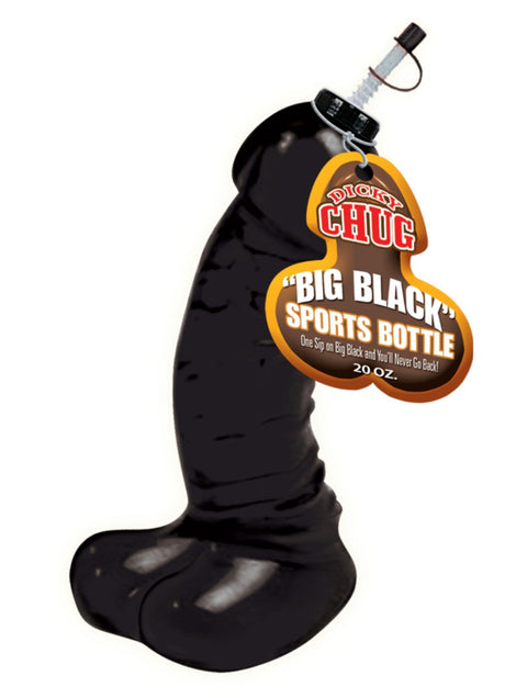 Dicky Chug Big Sports Bottle - Black 20oz