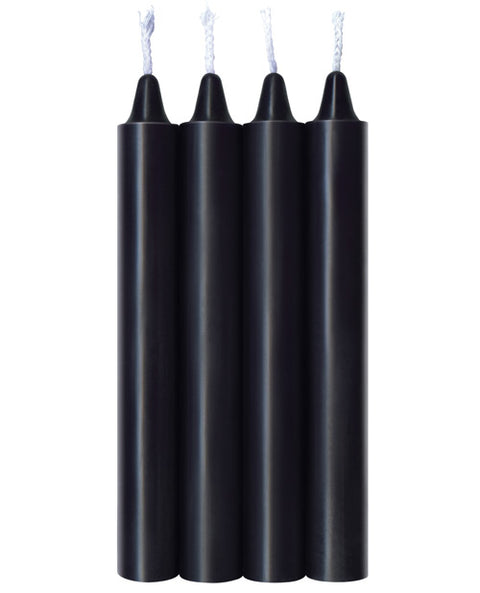 Make Me Melt Candles 4 Pack Jet Black