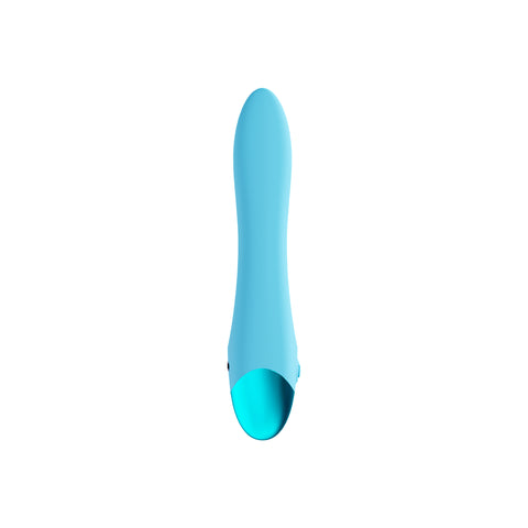 Loveline Amour 10 function Dual Motor Vibe Silicone Rechargeable Waterproof - Blue