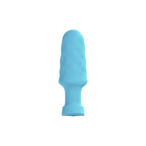 Loveline Velvet Butt Plug Blue