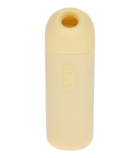 Loveline Sweetie Removable Head Clitoral Air Pulse Vibe Yellow
