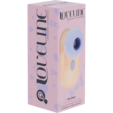 Loveline Budsie Compact Clitoral Air Pulse Vibe Lavender