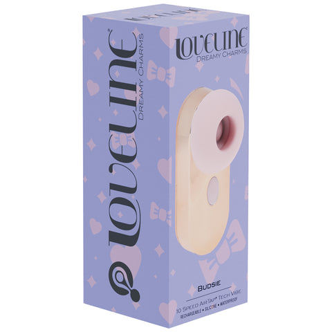 Loveline Budsie Compact Clitoral Air Pulse Vibe Pink