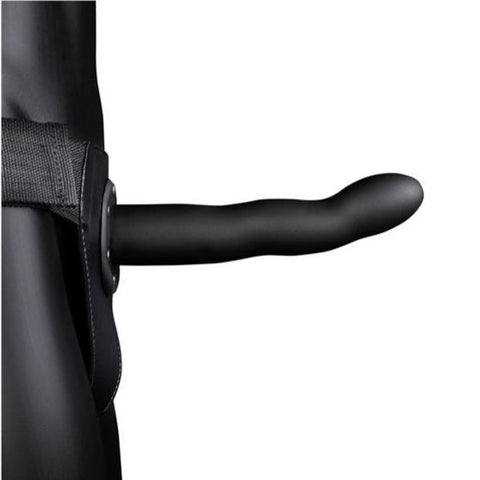 Ouch Curved Hollow Strap 8" Black