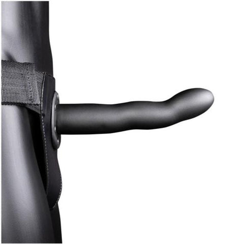 Ouch Curved Hollow Strap 8" Grey