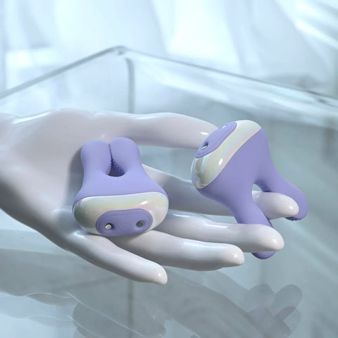 Playboy in A Pinch Vibrating Nipple Clamps