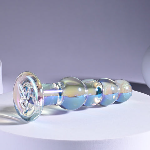 Playboy Jewels Beads Glass Butt Plug