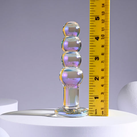 Playboy Jewels Beads Glass Butt Plug