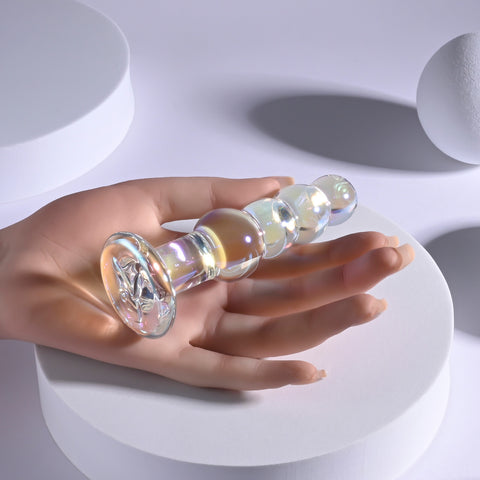 Playboy Jewels Beads Glass Butt Plug