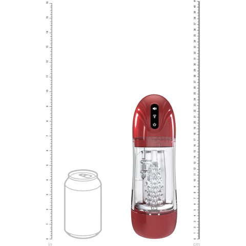 Pumped Sonic Pull Masturbator Red
