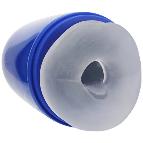 Pumped Vibrobator Masturbator Blue