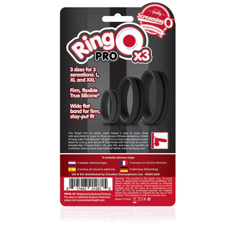 Screaming O Ring O Pro x3 Black