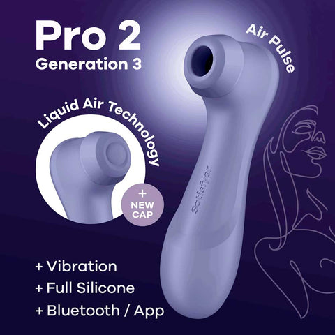 Satisfyer Pro 2 Gen 3 w App Lilac