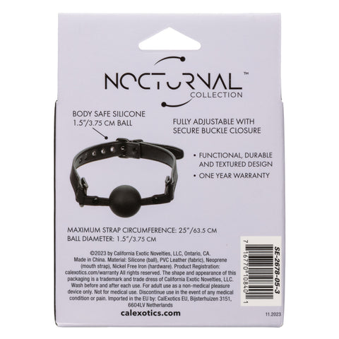 Nocturnal Collection Ball Gag