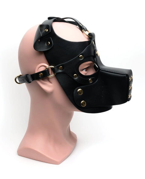 Bondage Pup Hood Black
