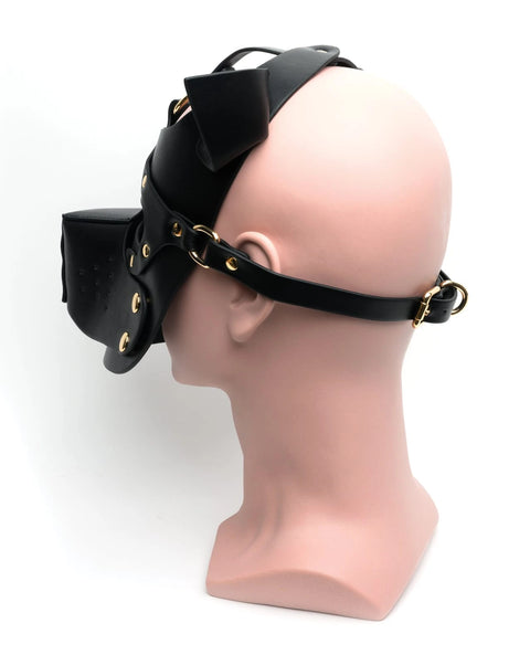 Bondage Pup Hood Black