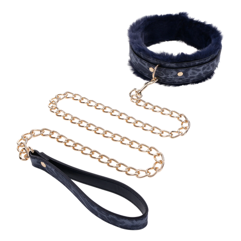 Sportsheets Cougar Fur Collar and Leash